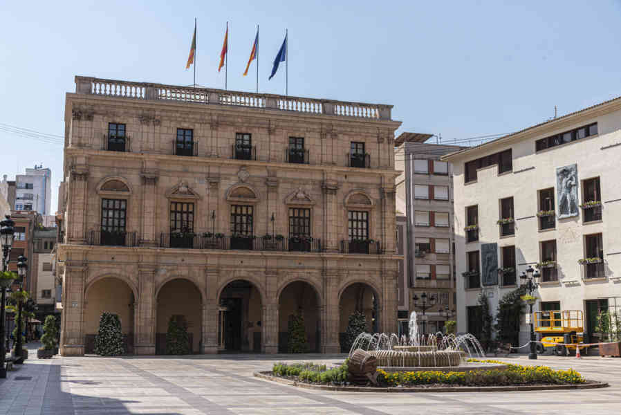 Castelló de la Plana 02 - Plaza Mayor y Ayuntamiento